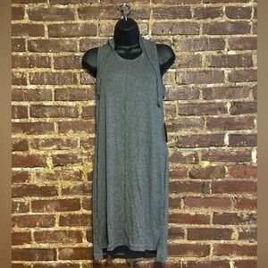 ✨NWT✨. Dakini Charcoal Sleeveless Hoodie Dress size XS